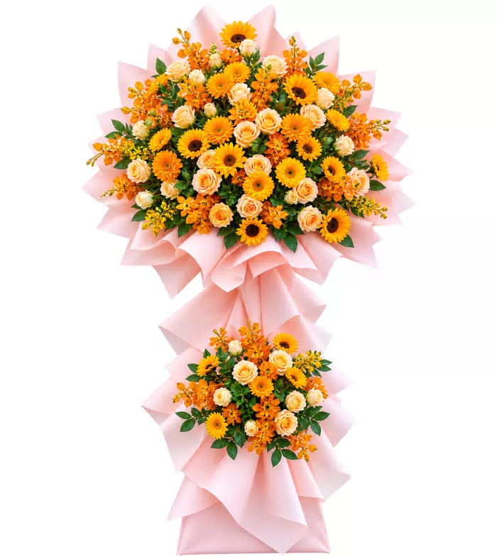Kệ hướng dương hai tầng