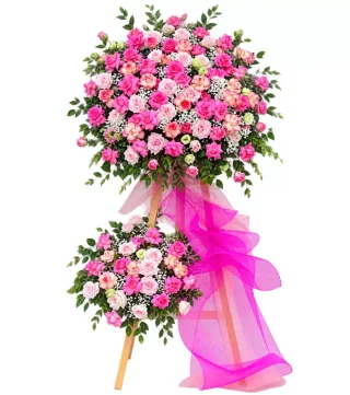 Kệ hồng phấn hai tầng