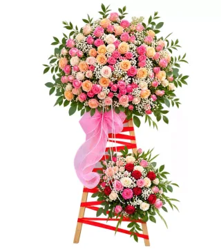 Kệ hồng phấn hai tầng