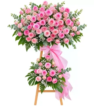 Kệ hồng phấn hai tầng