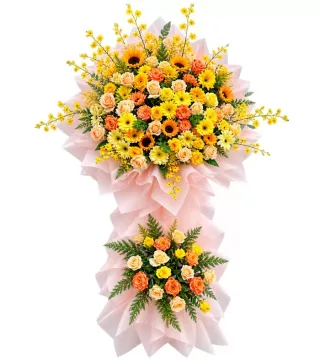 Kệ hướng dương hai tầng