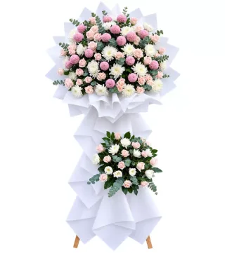 Kệ hoa viếng hồng phấn