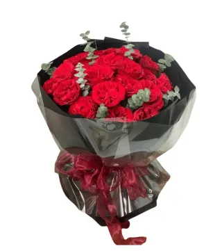 Bó hồng đỏ