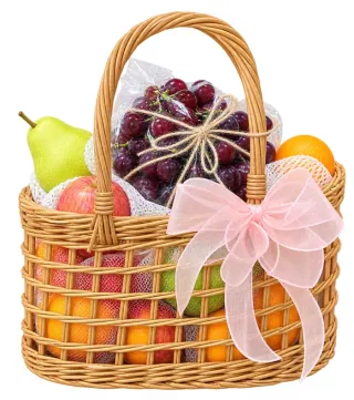 Giỏ trái cây nho đỏ