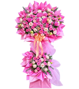Kệ hồng phấn hai tầng