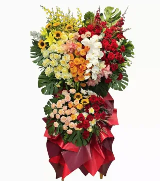 Kệ hoa khai trương