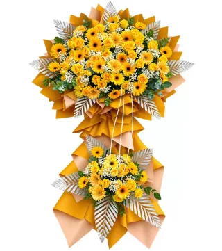 Kệ hướng dương hai tầng