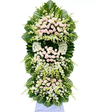 Kệ hoa viếng hồng phấn